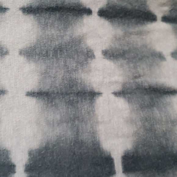 Superdry Gray & White Tie Dyed Racerback Vest Tank with Sequin Pocket SZ M - Picture 4 of 10